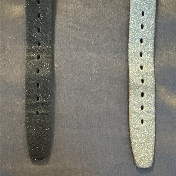 Swatch Dual-Tone Black and Silver Watch Set